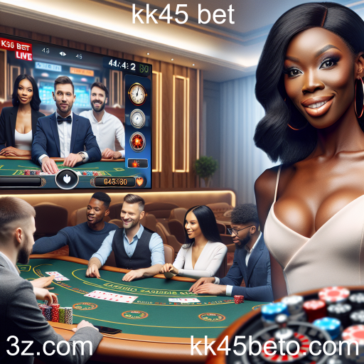 A Experiência Imersiva do Casino Ao Vivo no kk45 bet